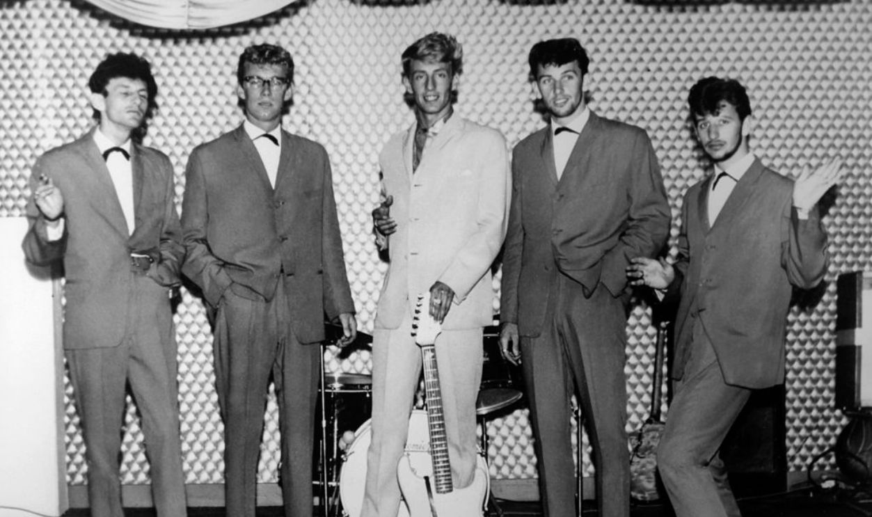 LONDON, UNITED KINGDOM - CIRCA 1960: Ringo was bearded before to be a Beatle like here when he was drummer with Rory Storm and the Hurricane in London, United Kingdom, circa 1960.