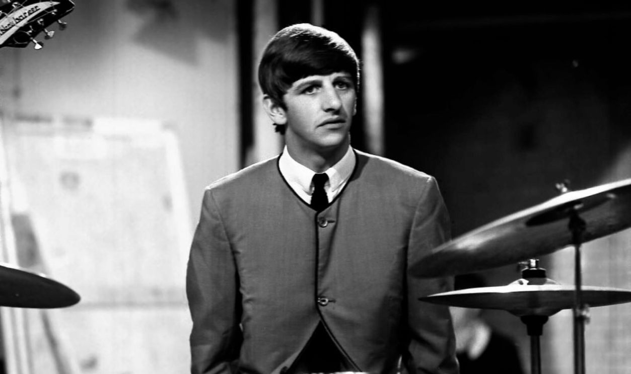 British Pop Musician Ringo Starr Member of 'The Beatles'.
