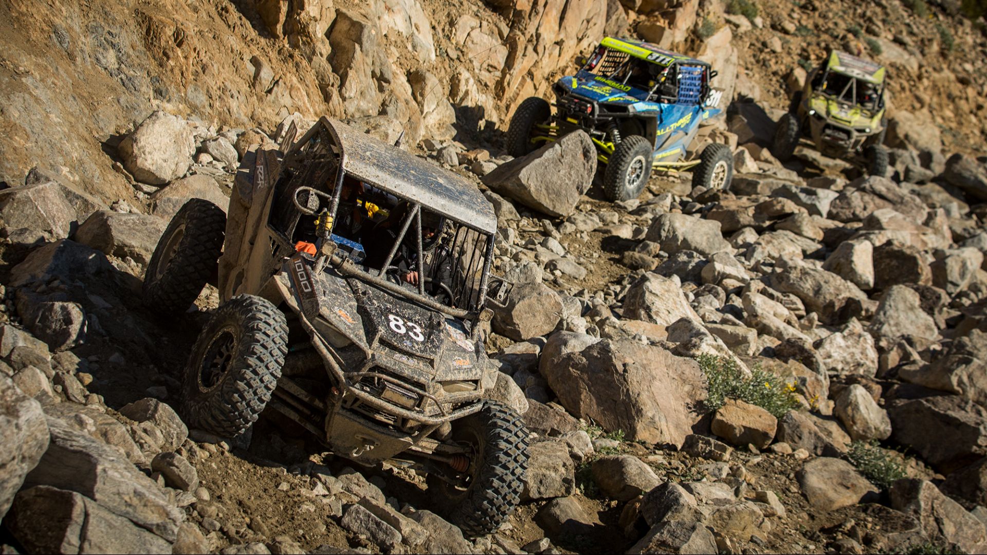 King of the Hammers is considered the toughest one-day off road race in the world. It is the largest off-road race event in North America in terms of both competitors and spectators. It combines desert racing and rock crawling, and has expanded from one r