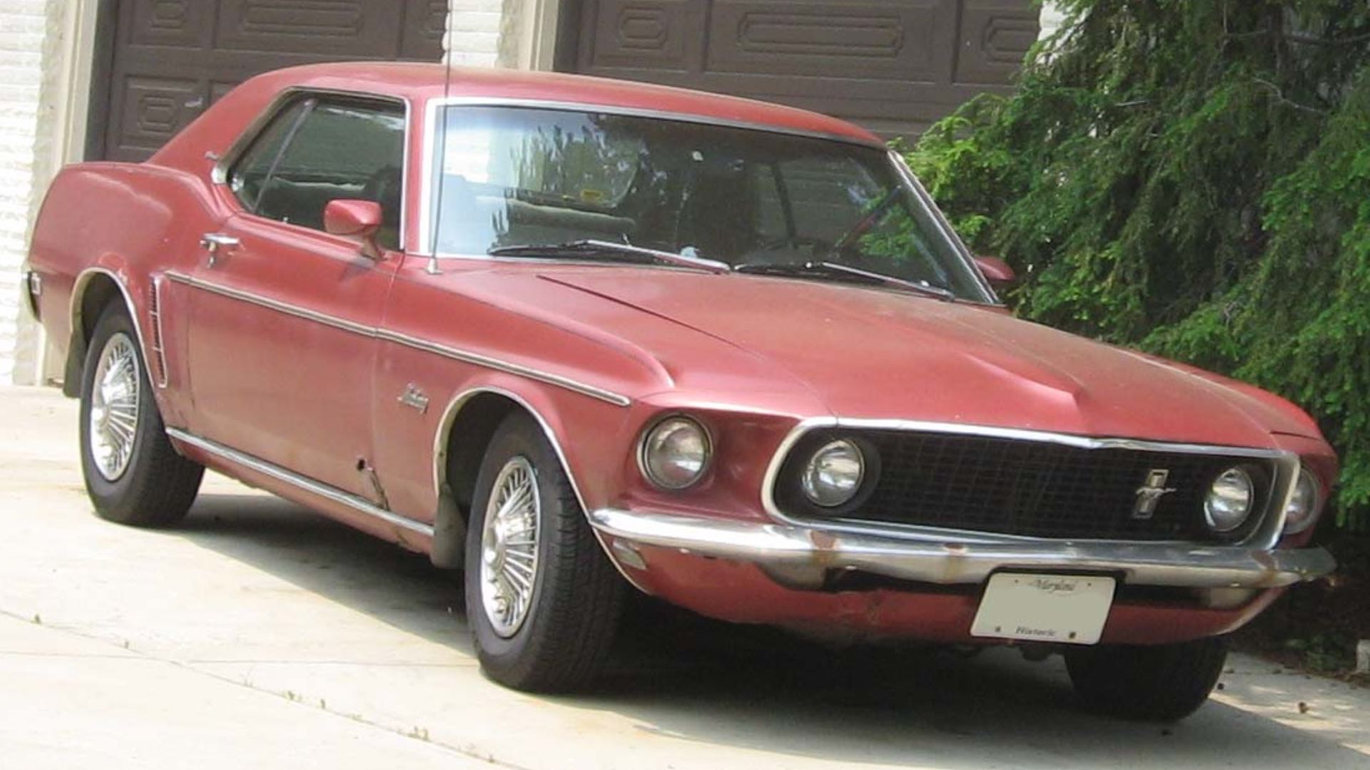 1969 Ford Mustang photographed in USA.