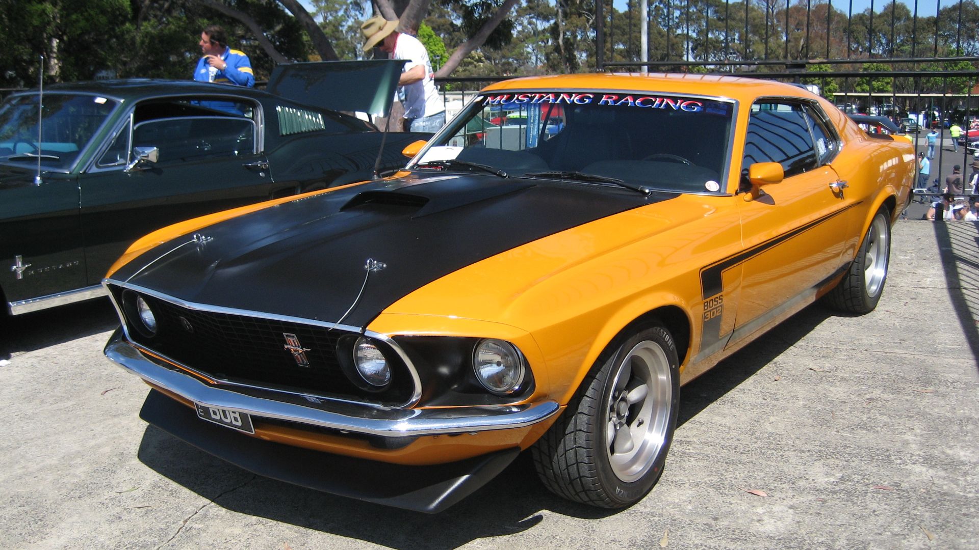 Grabber Orange (1970 colour)
Boss 302s were built for Trans Am racing;
Engine; 290bhp (conservative); G code; 351 Cleveland heads on a Tunnel Port 302 Windsor Block.
1628 made