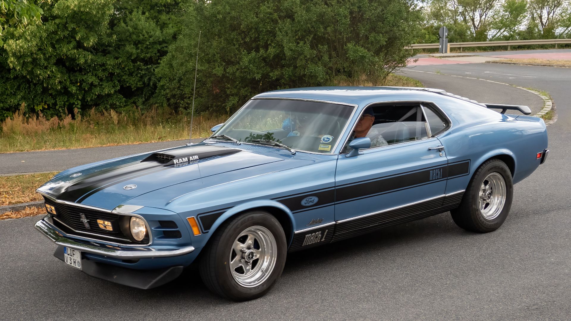 Ford Mustang Mach 1 (1969-1970) at the 4th Cars & Rhythm Hirschaid 2022