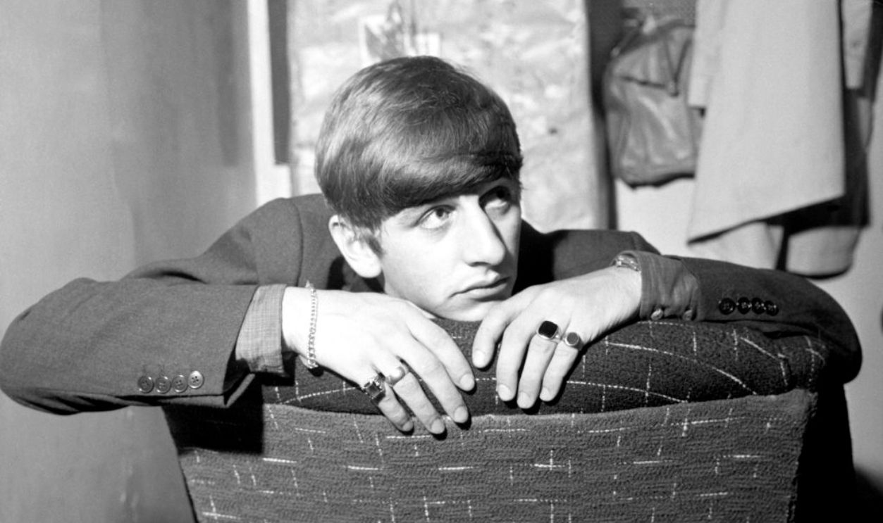 Beatles drummer Ringo Starr prepares for an appearance on the Easy Beat Show