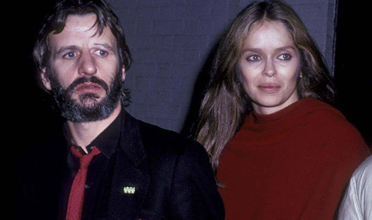 NEW YORK CITY - NOVEMBER 26: Musician Ringo Starr and actress Barbara Bach sighted on November 26, 1980 at Xenon Disco in New York City.