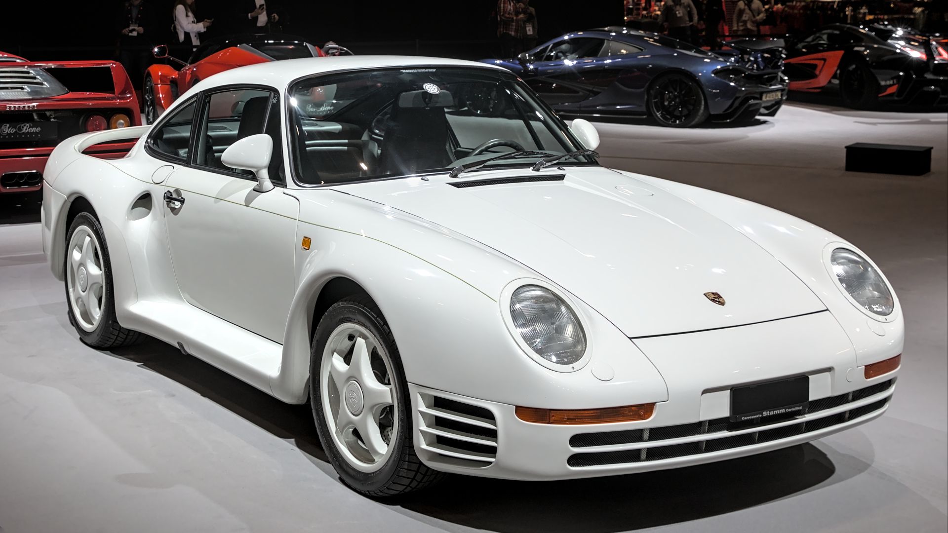 Porsche 959 at Supercar Avenue at Geneva International Motor Show 2024