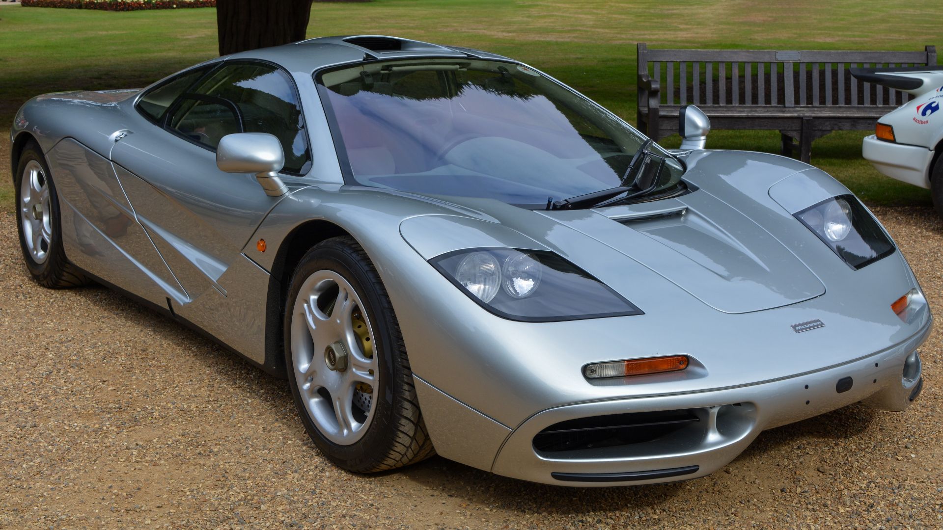 1996 McLaren F1 Chassis No 63 6.1 Front (Restored and rebuilt by MSO) Taken at the Concours d'Elegance Hampton Court 2019