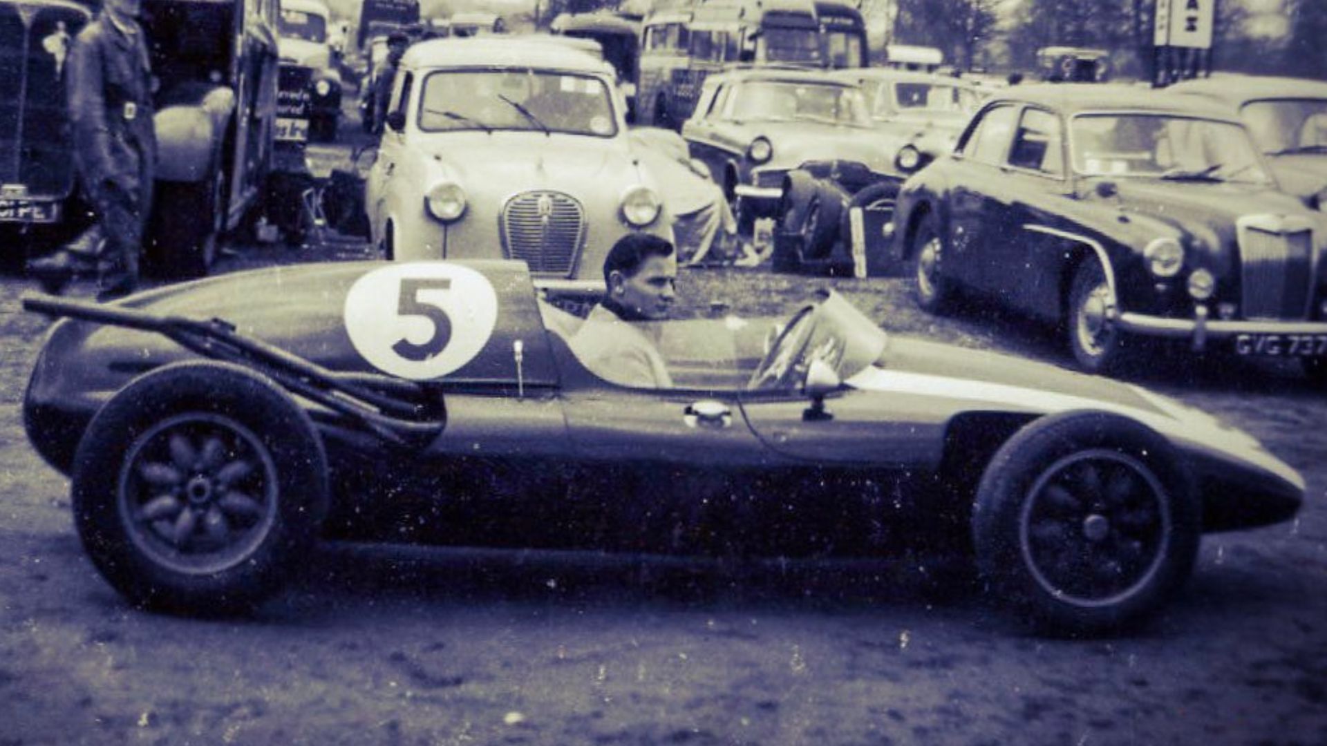 Bruce Mclaren Oulton Park 1959 British Empire Trophy