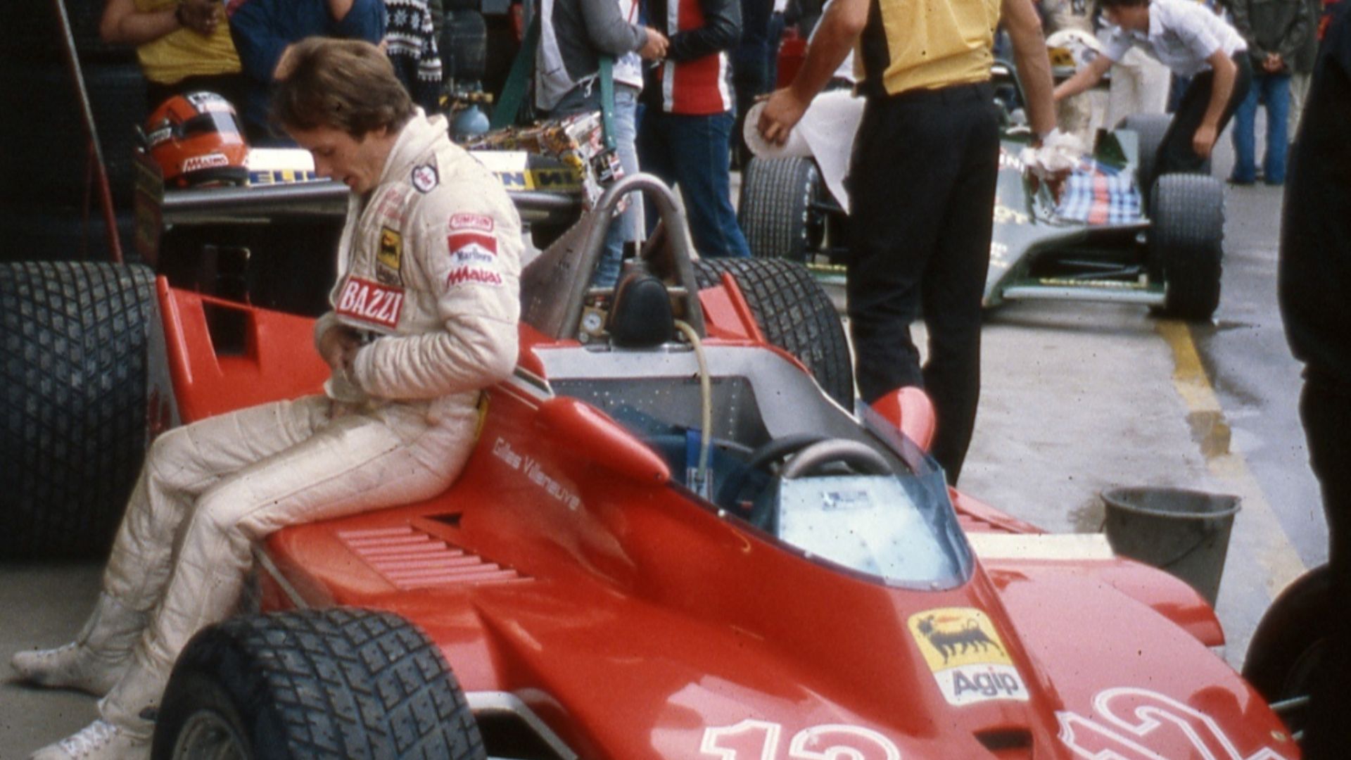 Gilles Villeneuve à Imola en 1979