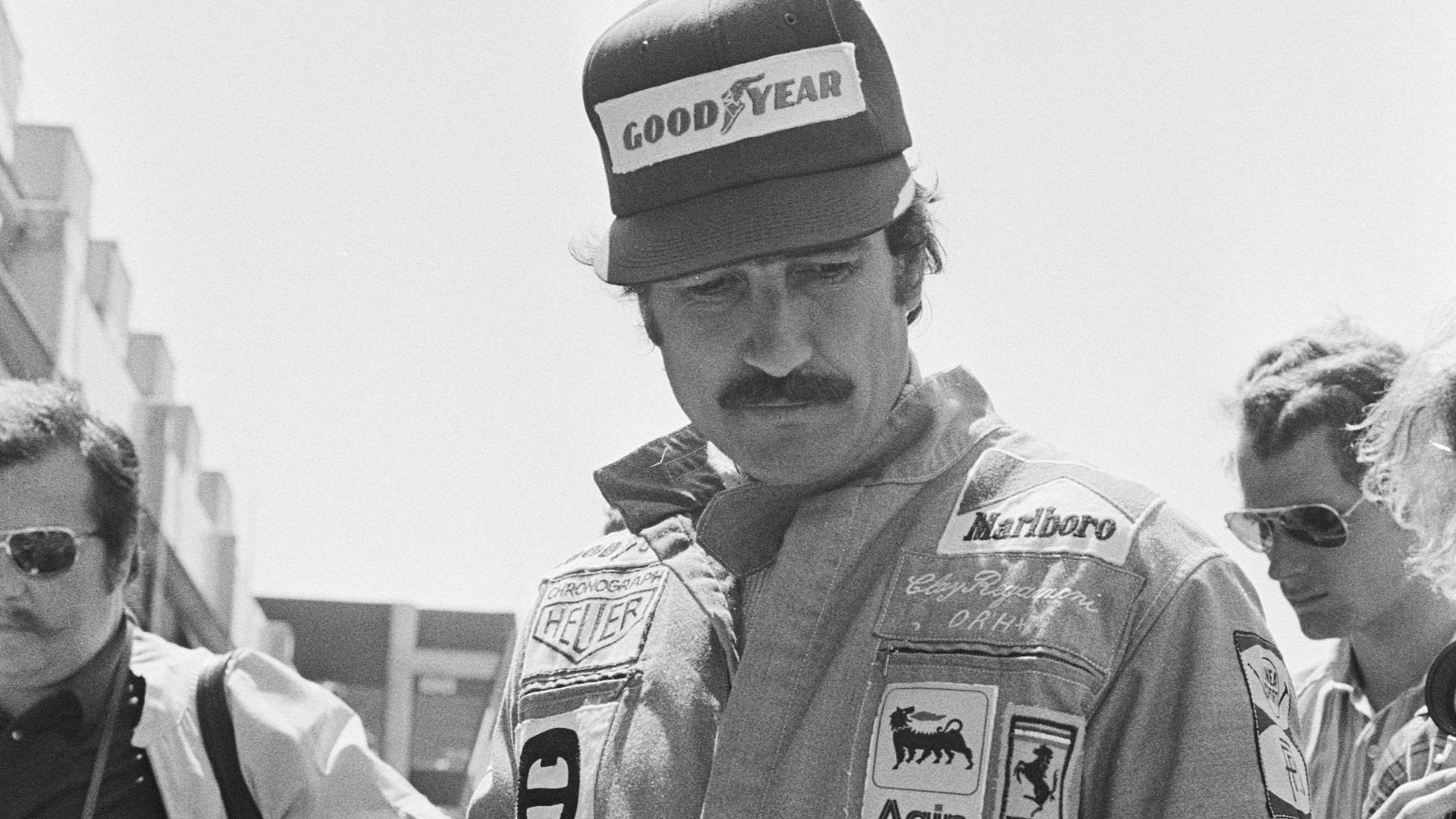 Training Grand Prix op Zandvoort; Clay Regazzoni tijdens training.
