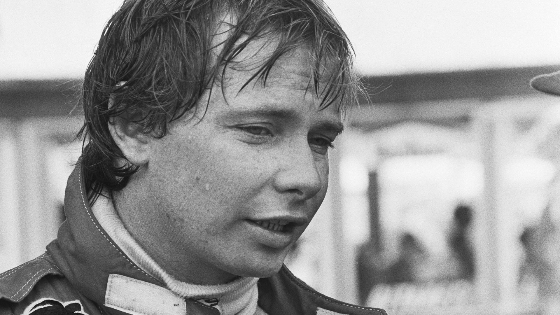 Didier Pironi lors du Grand Prix des Pays-Bas 1982 à Zandvoort.