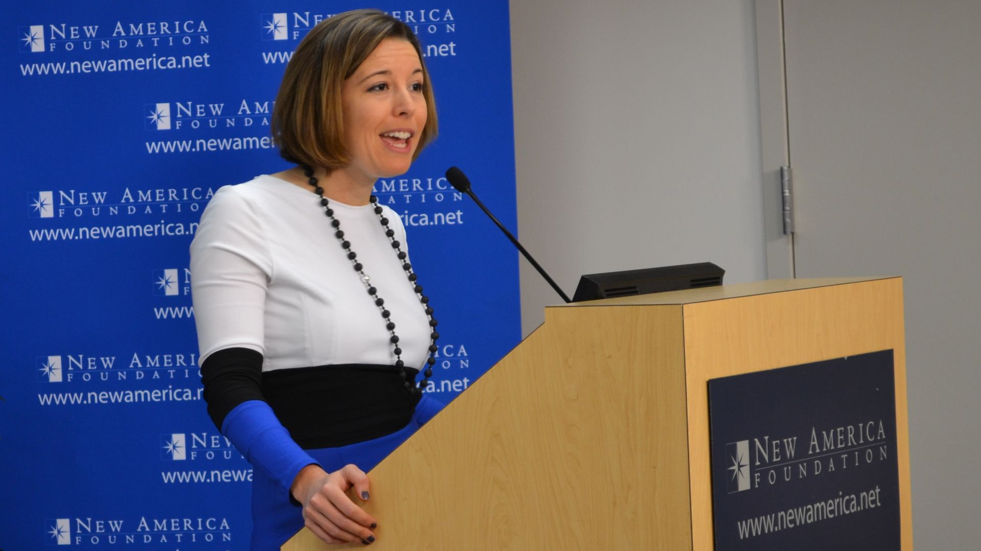 American technology journalist Kashmir Hill at New America Foundation 2014-02-11 Event: Cryptocurrencies: The New Coin of the Realm?