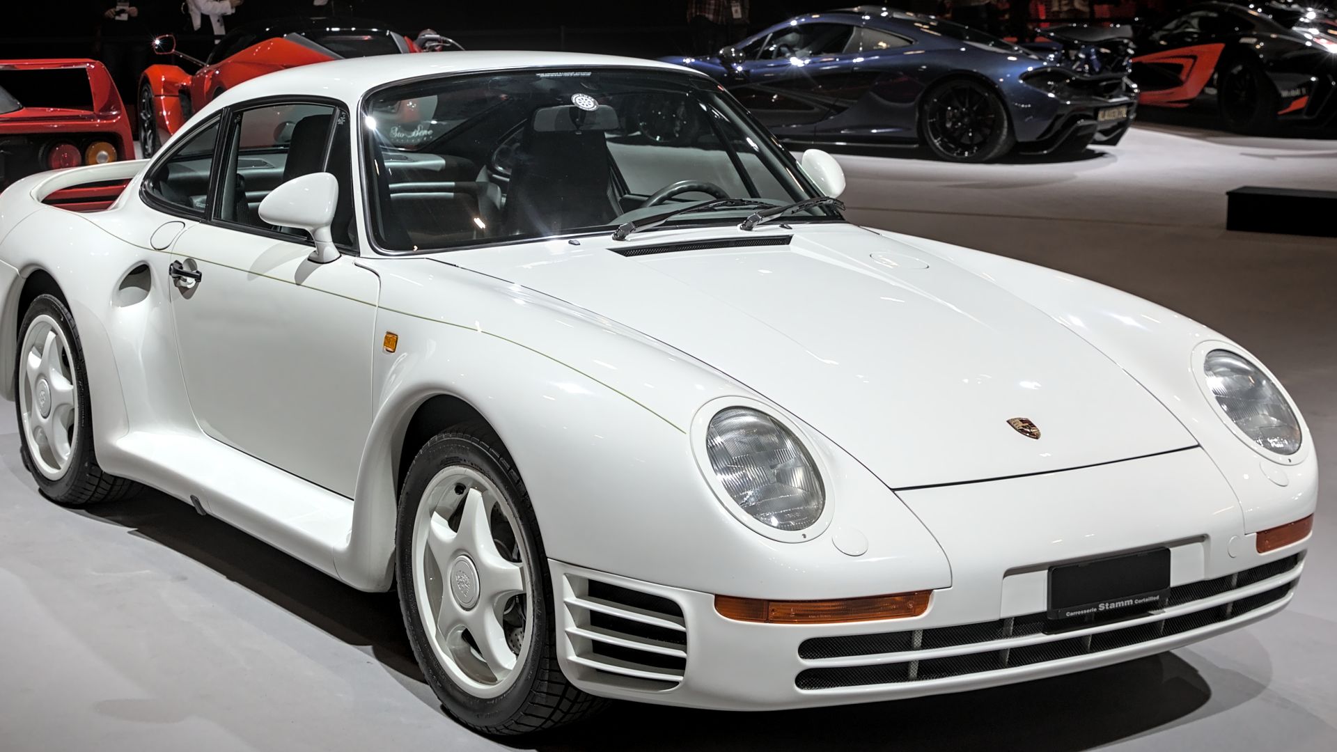 Porsche 959 at Supercar Avenue at Geneva International Motor Show 2024