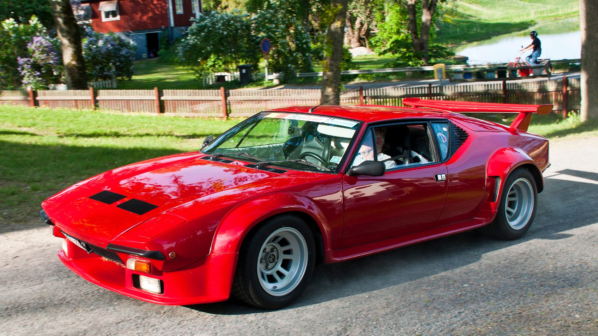 De Tomaso Pantera GT5 from 1984  in Ulva Uppsala