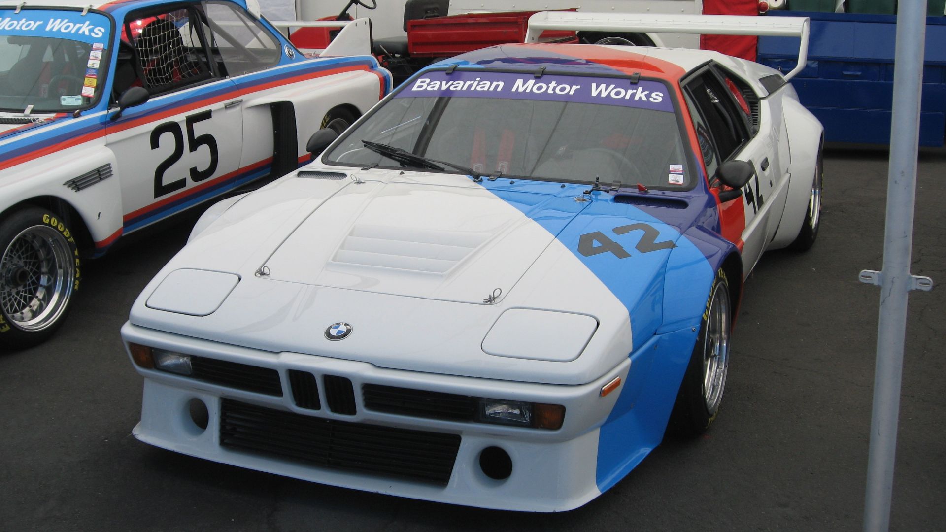 A BMW M1 Procar.
