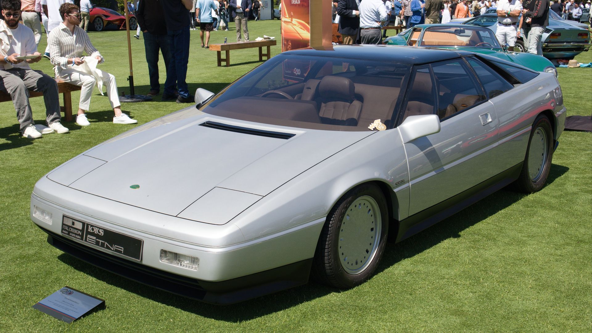1984 Lotus Etna concept car at the Quail 2023