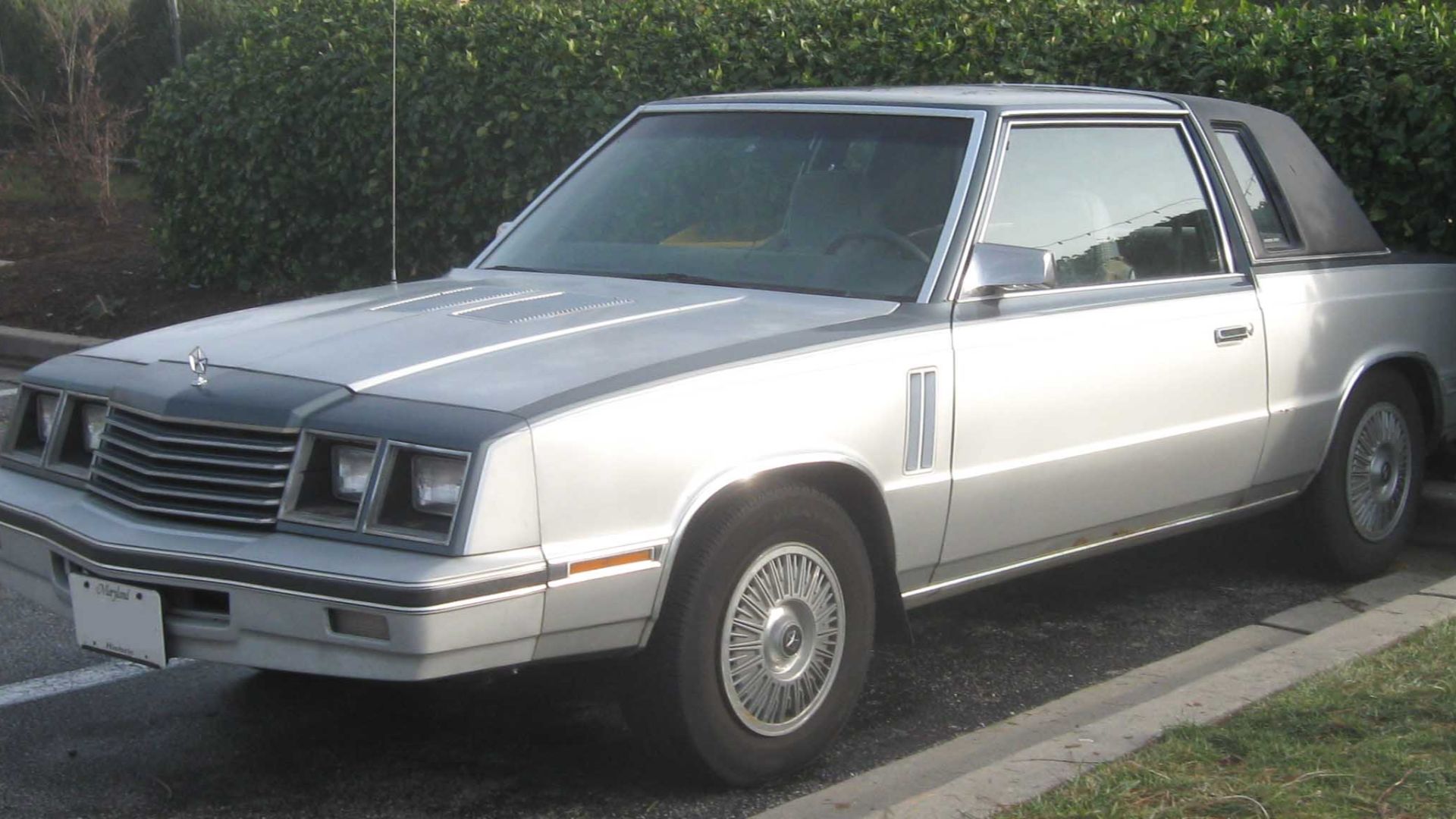 1984-1985 Dodge 600 photographed in Largo, Maryland, USA.