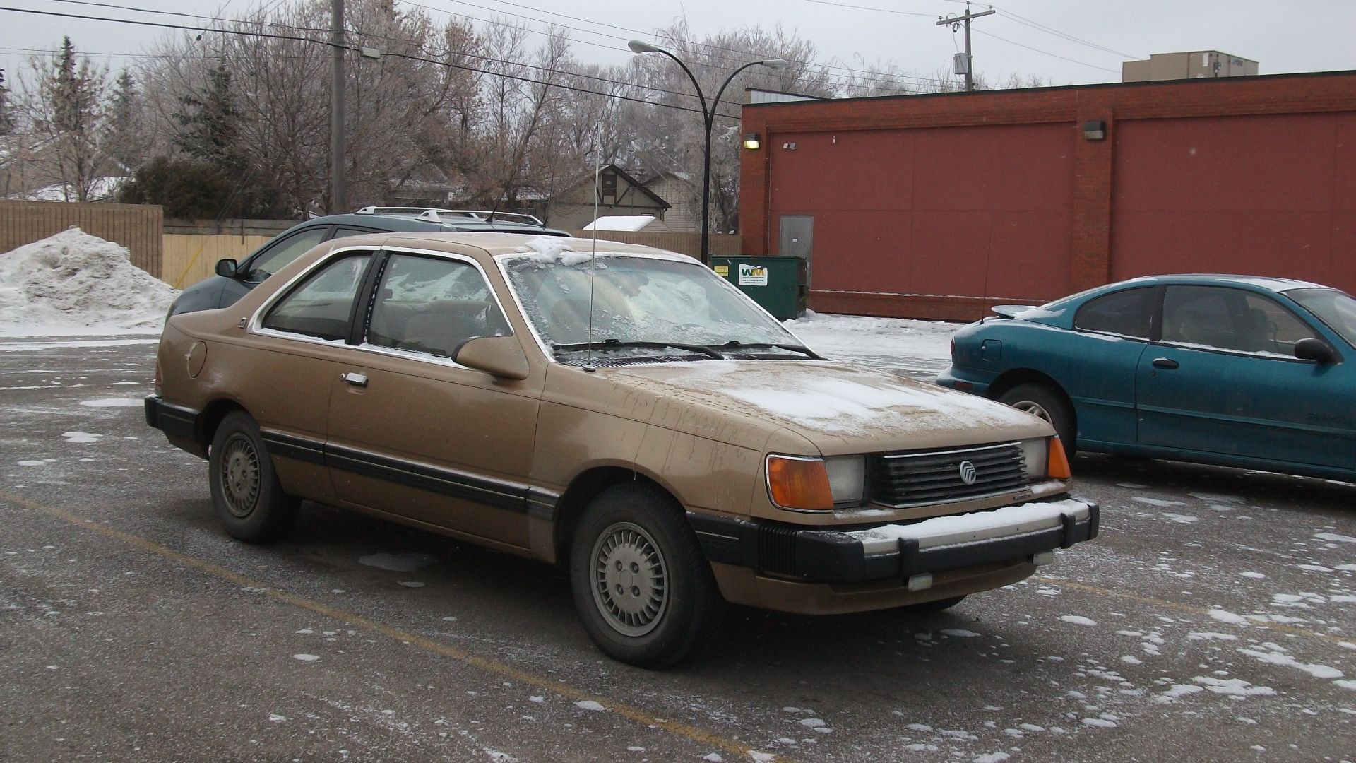 The Tempo and Topaz used to be everywhere but seeing less of the early ones now like this 1984 Mercury Topaz coupe.