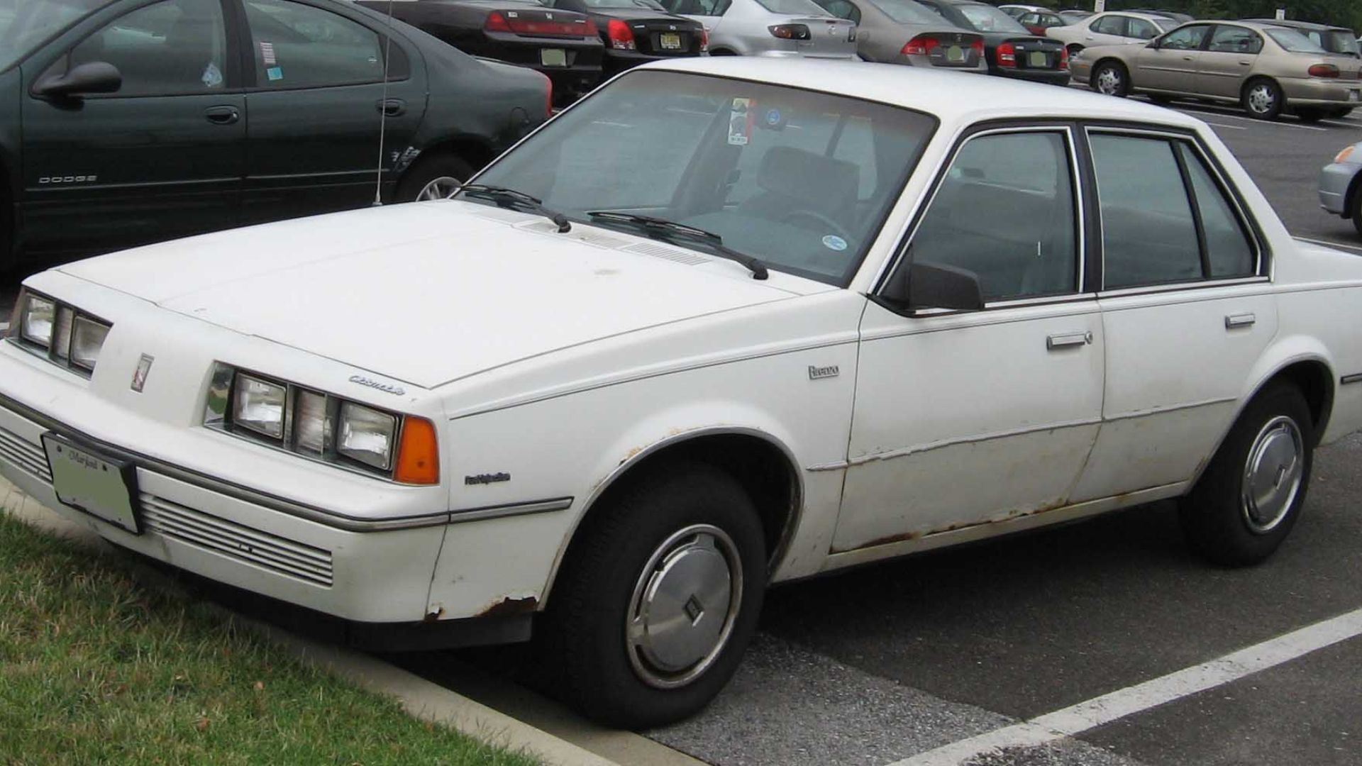 1984-1987 Oldsmobile Firenza photographed in USA.