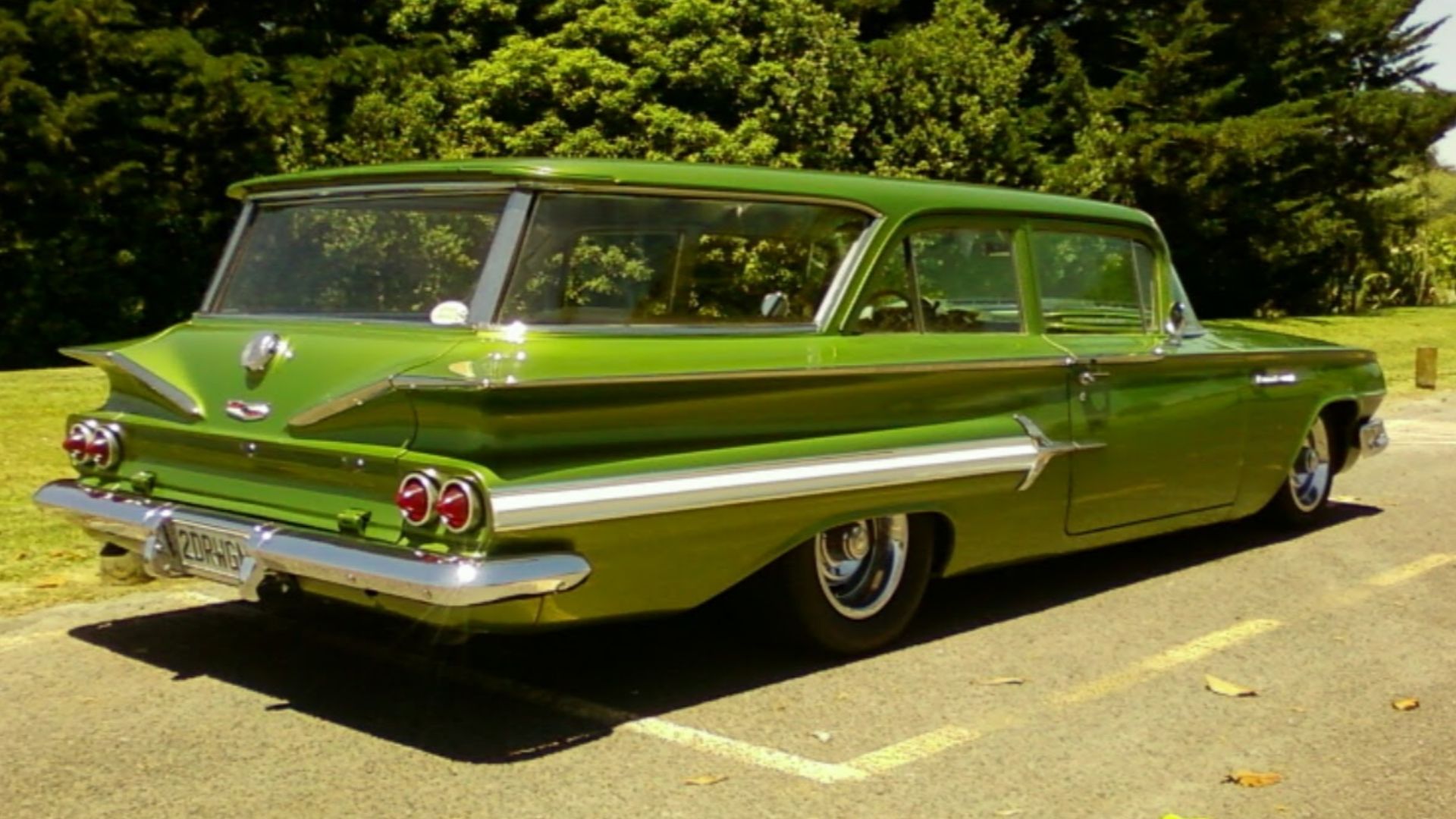 Rare 1960 Chevrolet Brookwood Station Wagon. Location New Zealand