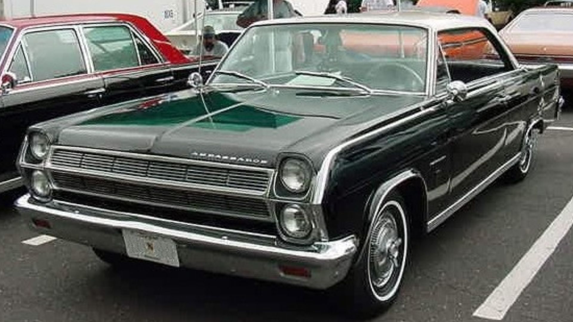1965 Rambler Ambassador 990 (this was the top of the line model) two-door hardtop (no