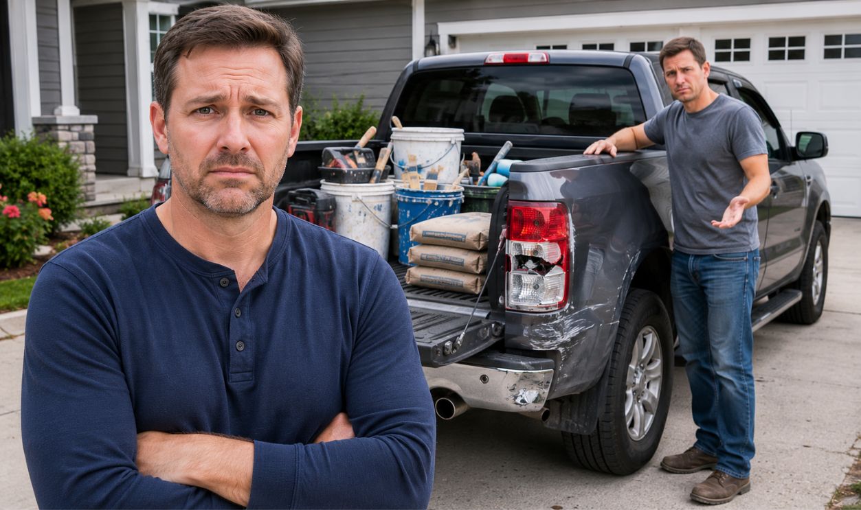 My brother keeps borrowing my truck for home projects and returning it damaged