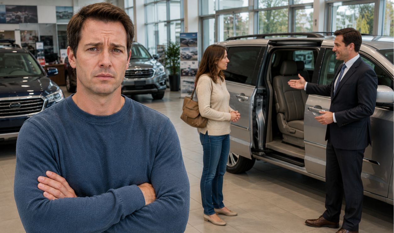 My wife says a minivan is embarrassing and wants an SUV instead.