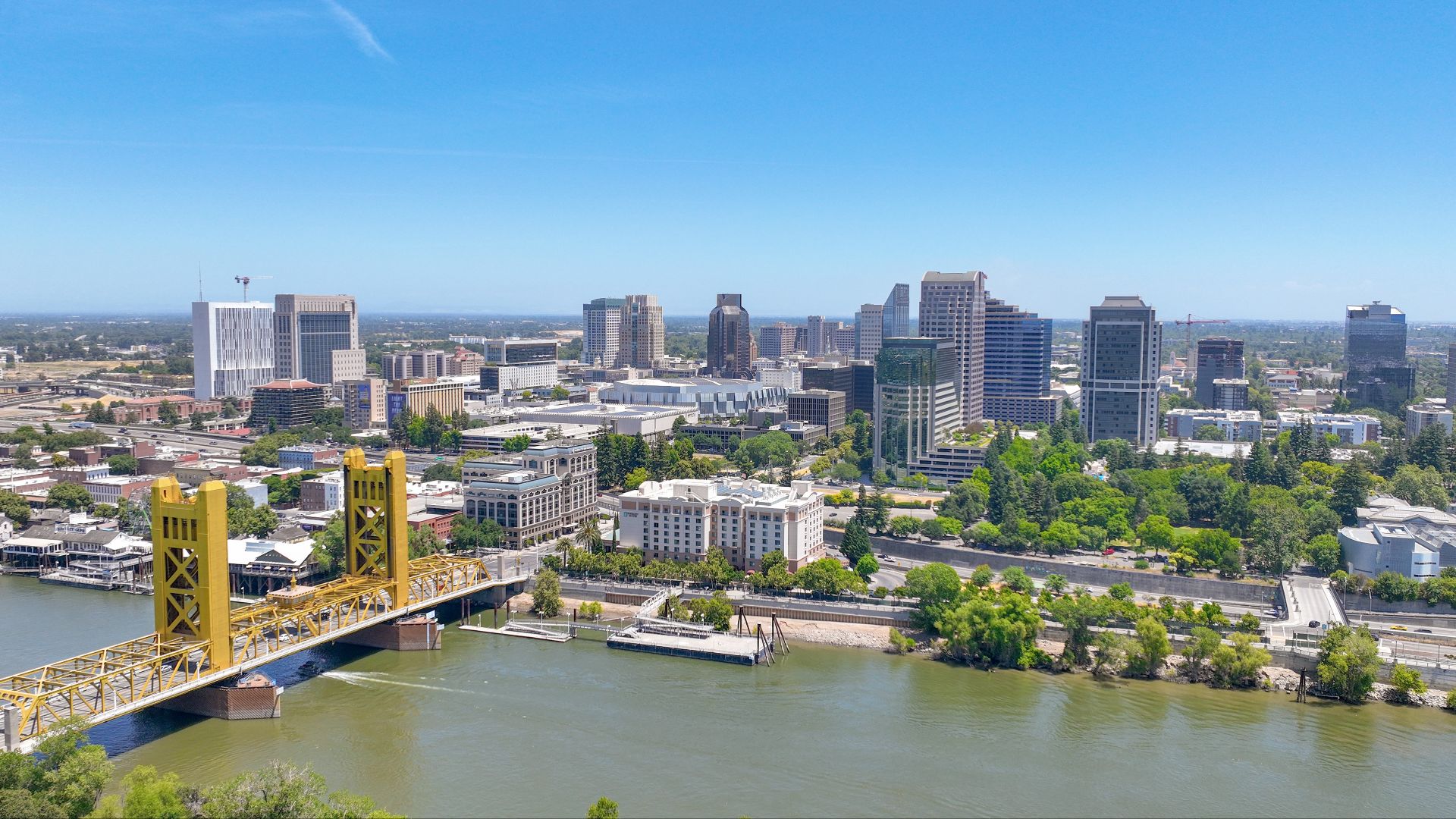 Sacramento, California skyline in 2023