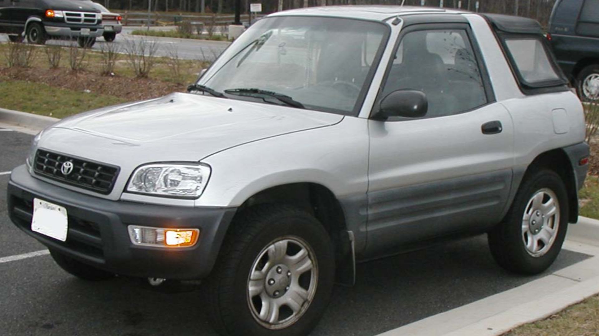 1998-2000 Toyota RAV4 convertible photographed in USA.