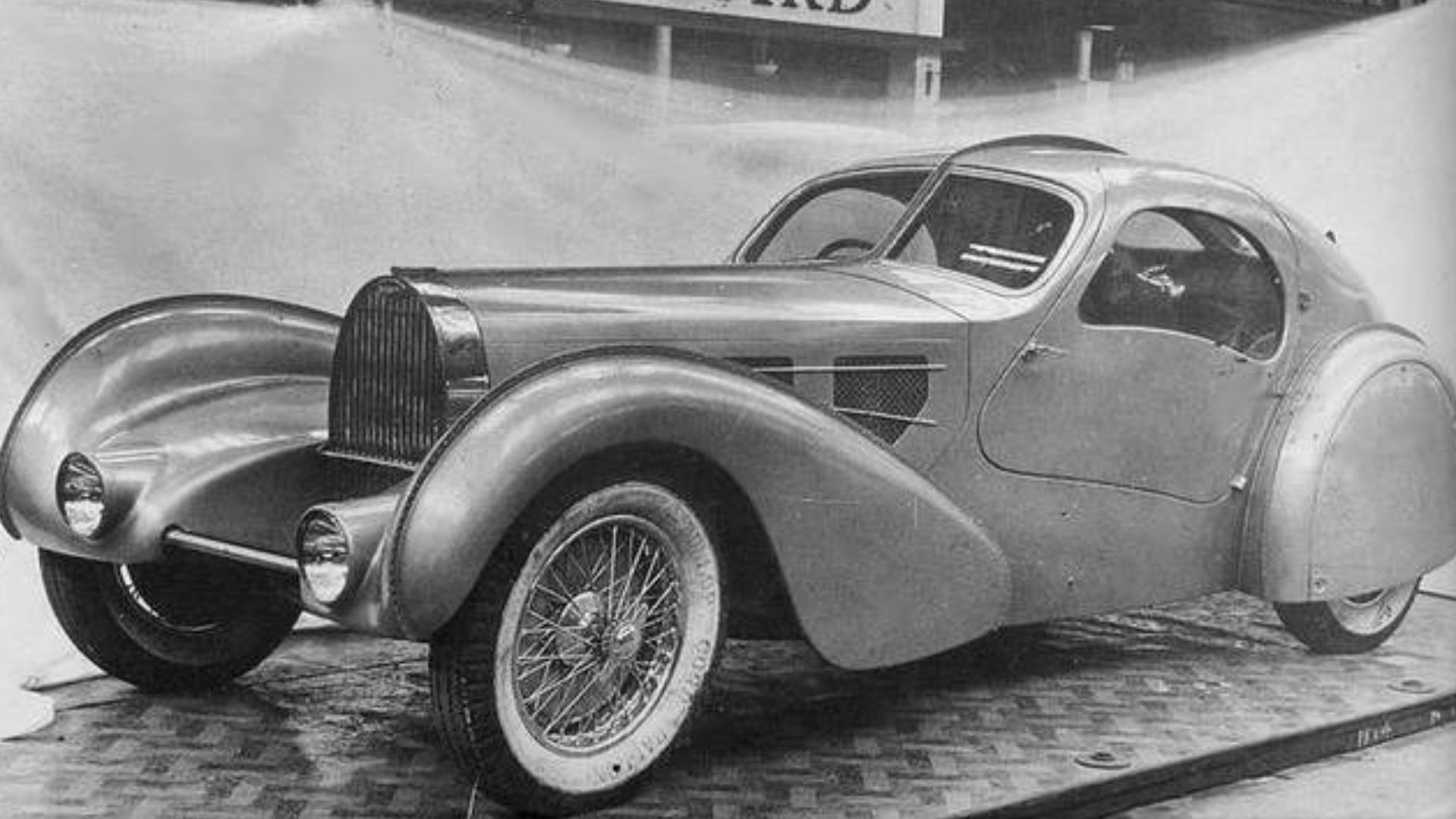 Bugatti Aérolithe, 1936.