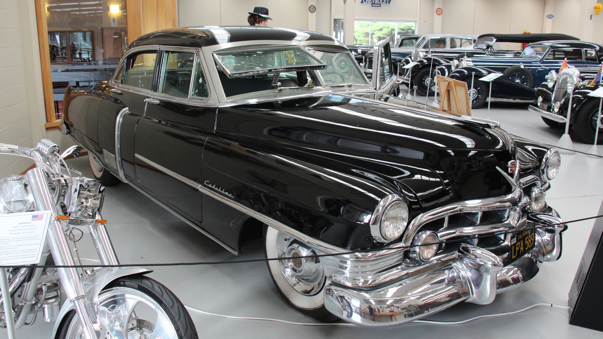 The Cadillac Automobile Company was founded in 1903. In 1909 Cadillac was acquired by General Motors, GMs premier luxury car.
In 1948 the Cadillac got all new sheet metal, tail fins were added, pontoon front fenders, wrap around windshields and lots of b