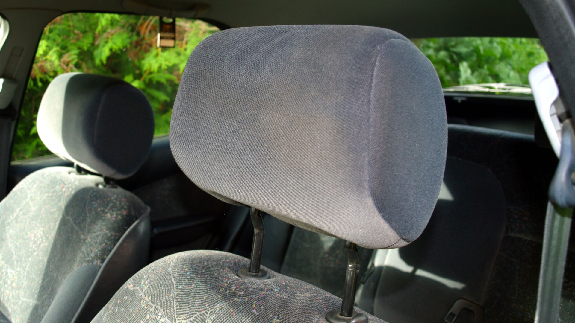 Car head restraint.