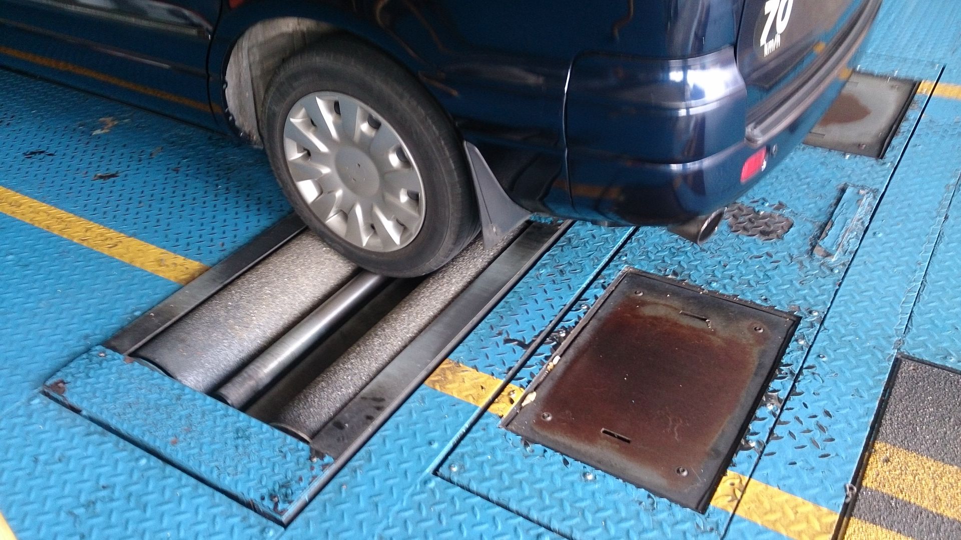 Car brake test