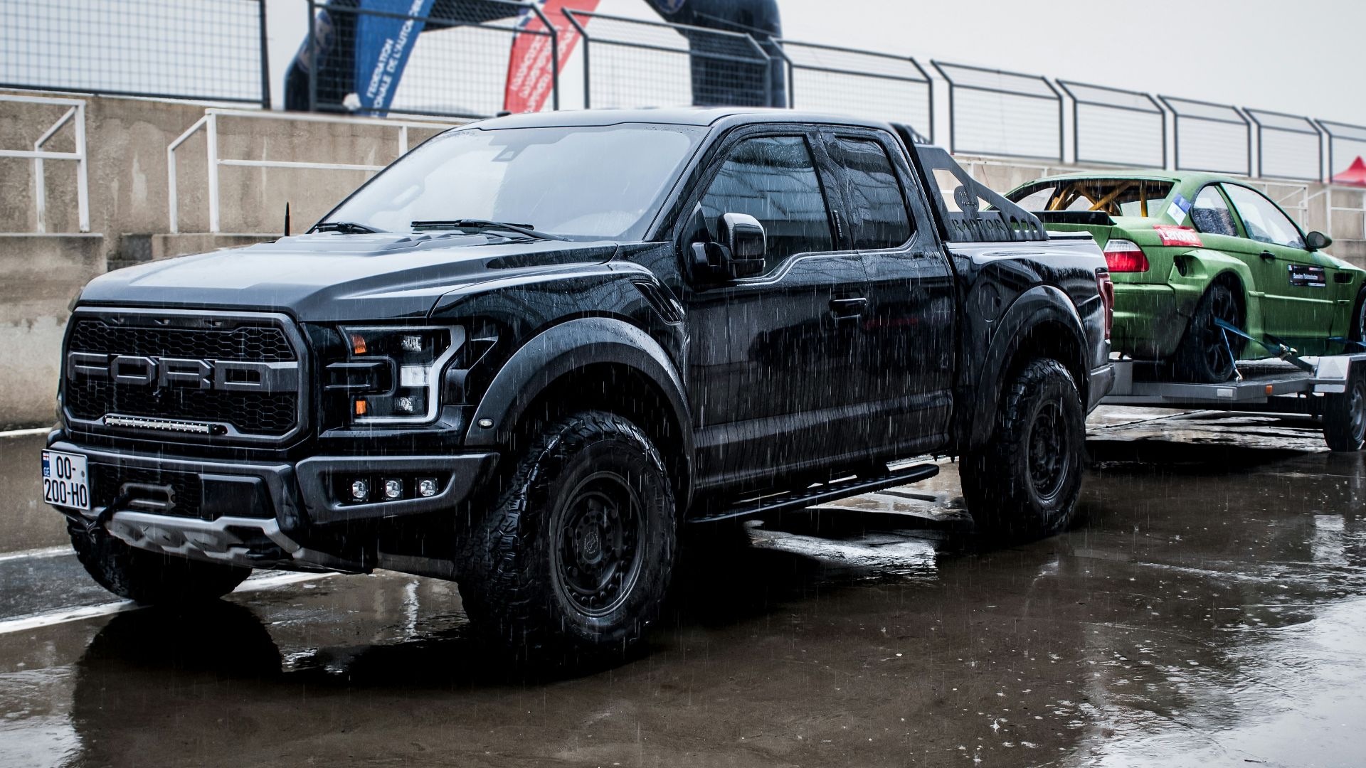 black chevrolet crew cab pickup truck