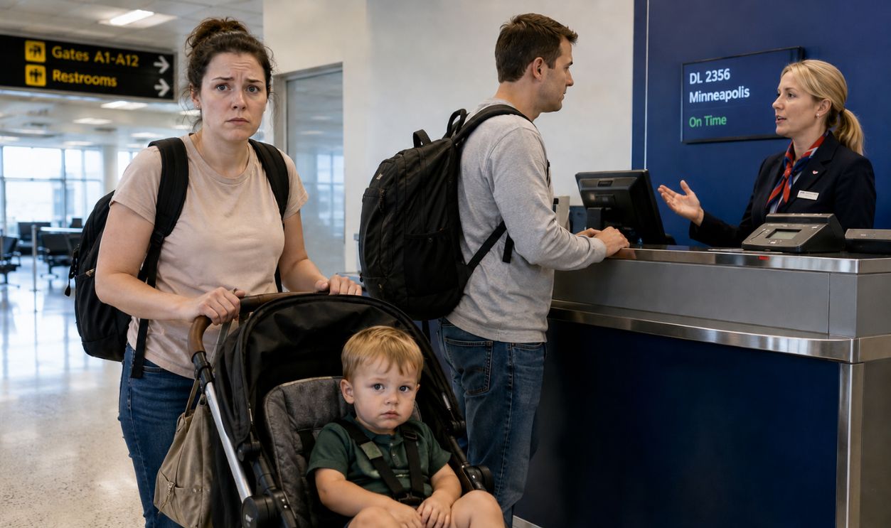 Airline refused to gate-check my stroller