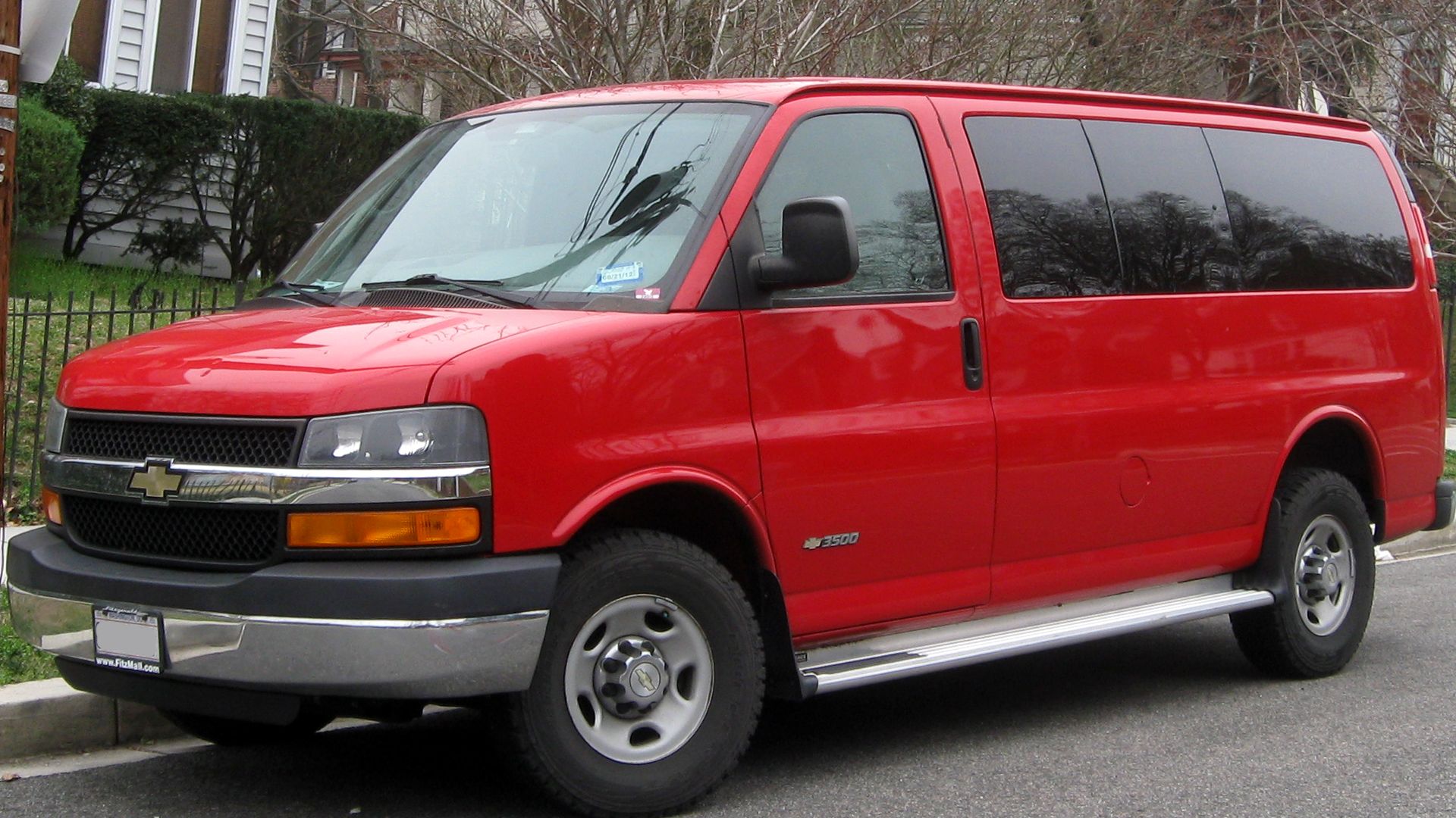 Chevrolet Express photographed in Washington, D.C., USA.