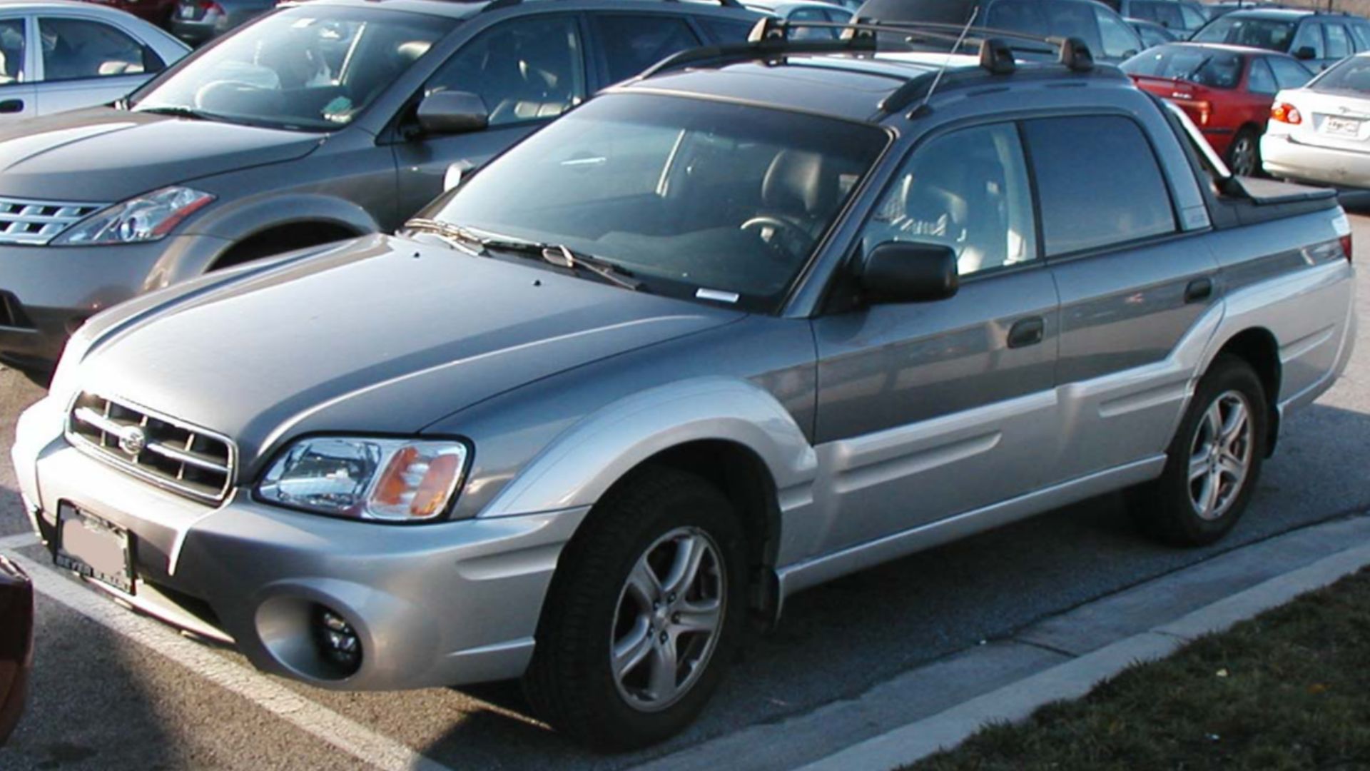 2002-2006 Subaru Baja photographed in USA.