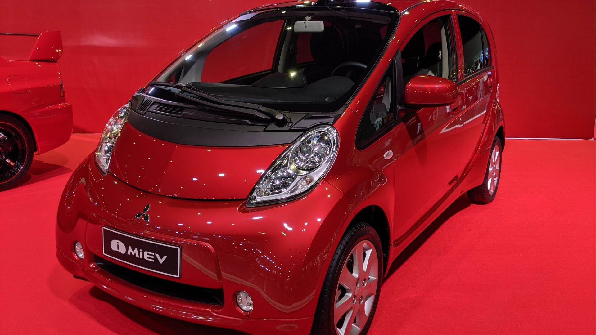 The Mitsubishi i-MiEV (MiEV is an acronym for Mitsubishi innovative Electric Vehicle ) is a five-door hatchback electric car produced in the 2010s by Mitsubishi Motors, and is the electric version of the Mitsubishi i.