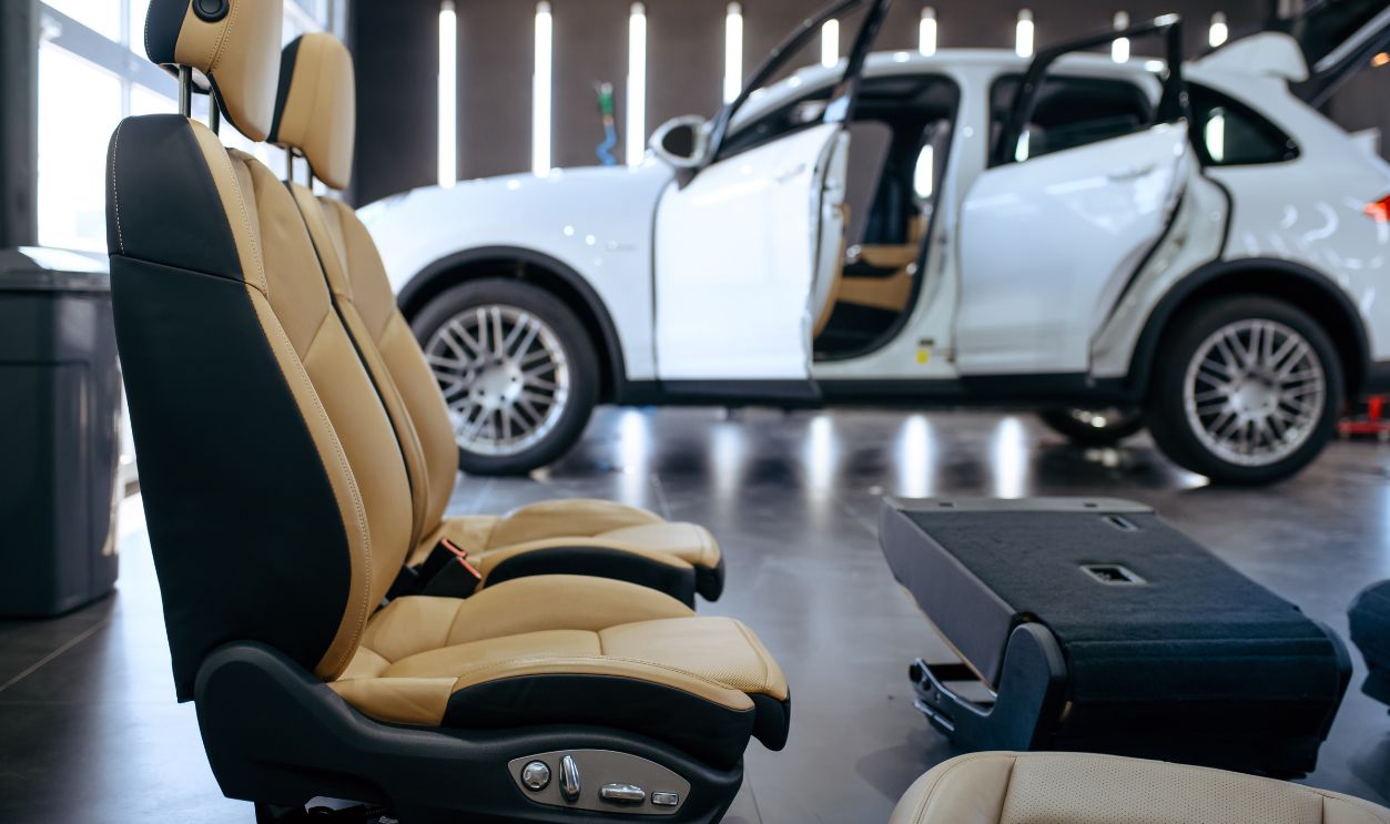 Removed car seats, car dry cleaning, detailingShutterstock-1826749685, Removed car seats, car dry cleaning, detailing