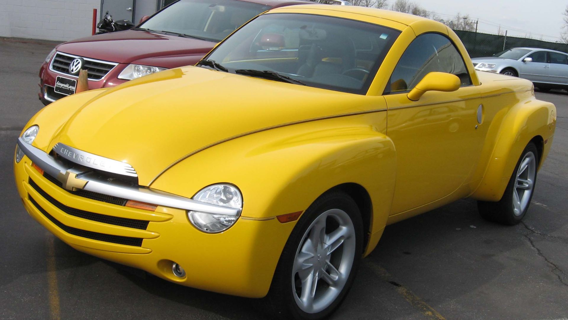 2003-2005 Chevrolet SSR photographed in USA.