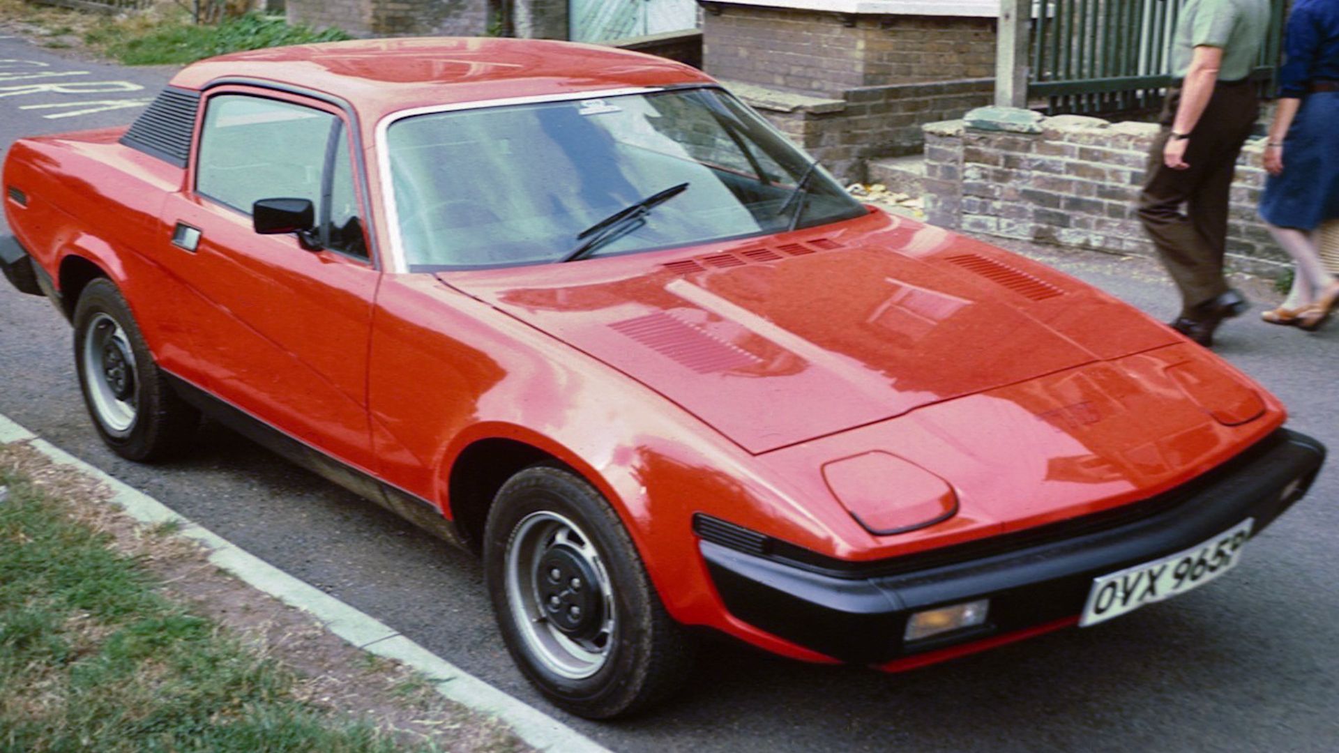 Triumph TR7 Hardtop shortly after model launch