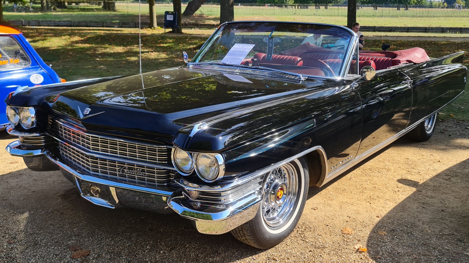 A 1963 Cadillac Eldorado taken at Hampton Court Concours 2023.
