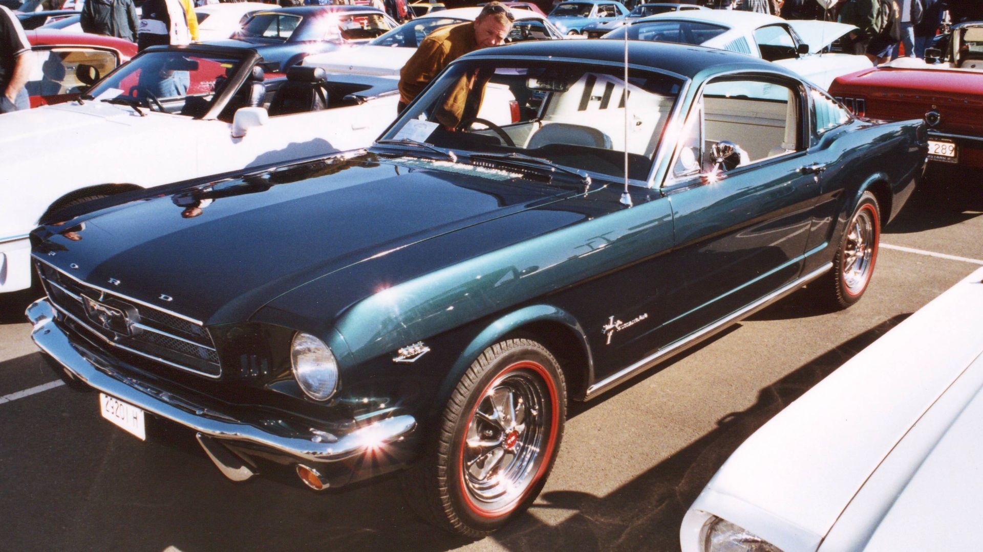This image is a scan of a 35mm print taken in 2003 at the Ford Day at Peter Warren Ford, Warwick Farm, NSW