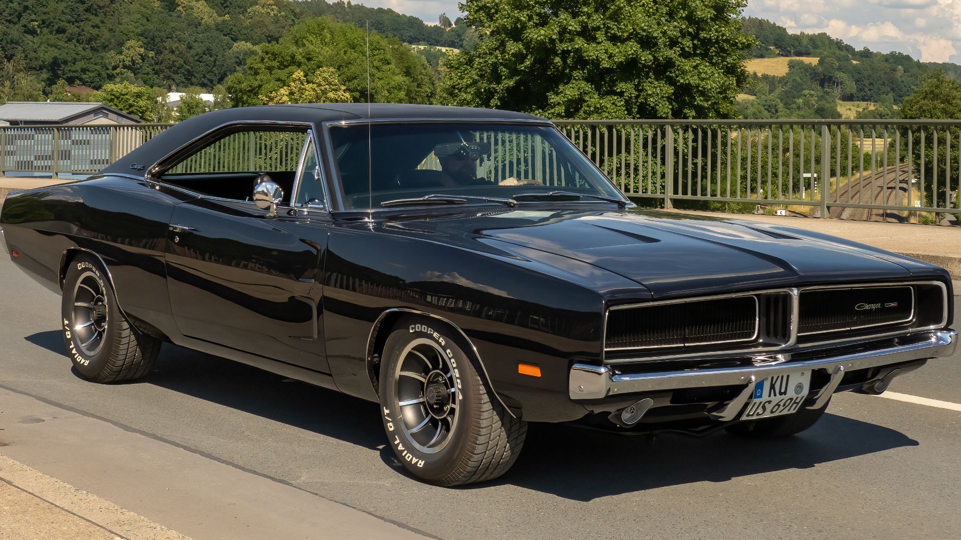 1969 Dodge Charger at the Oldtimer Meeting 2022 in Kulmbach