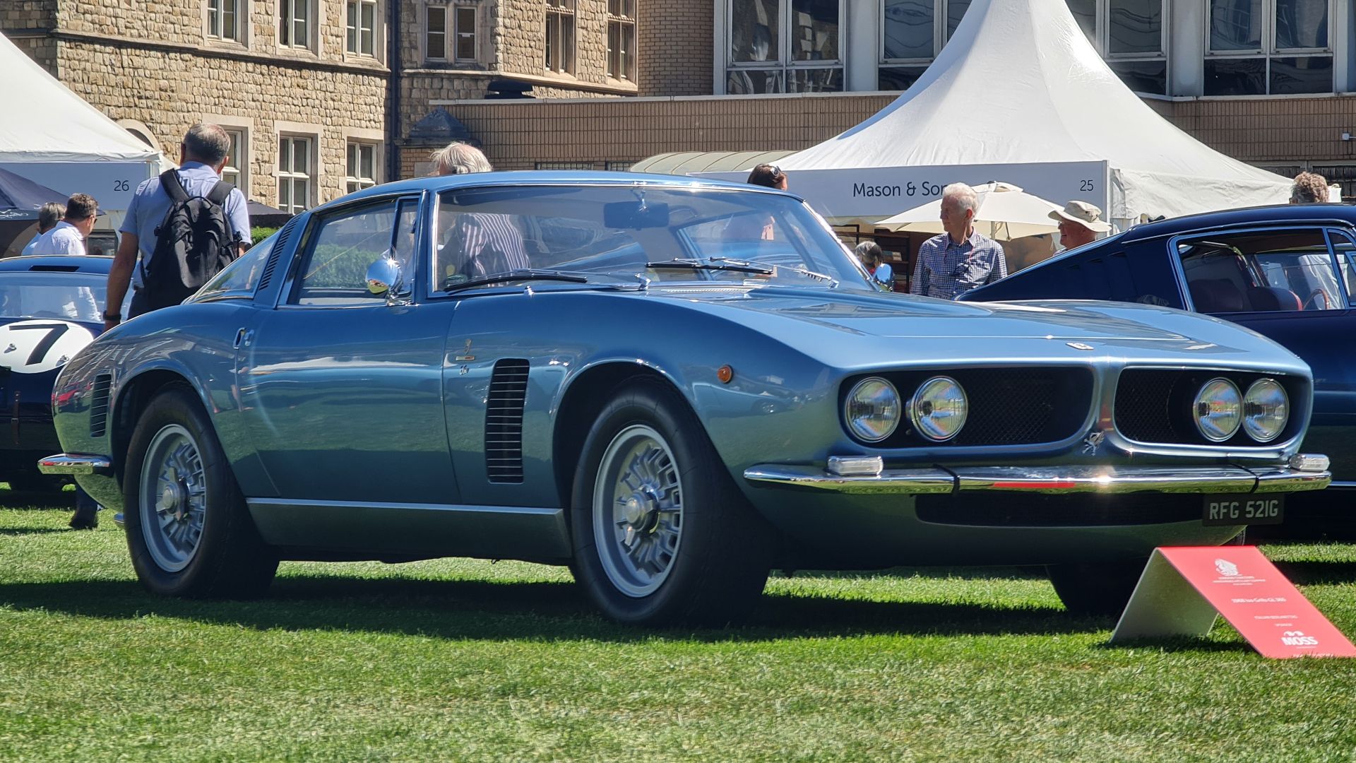 An Iso Grifo GL 365 taken at the London Concours 2021.