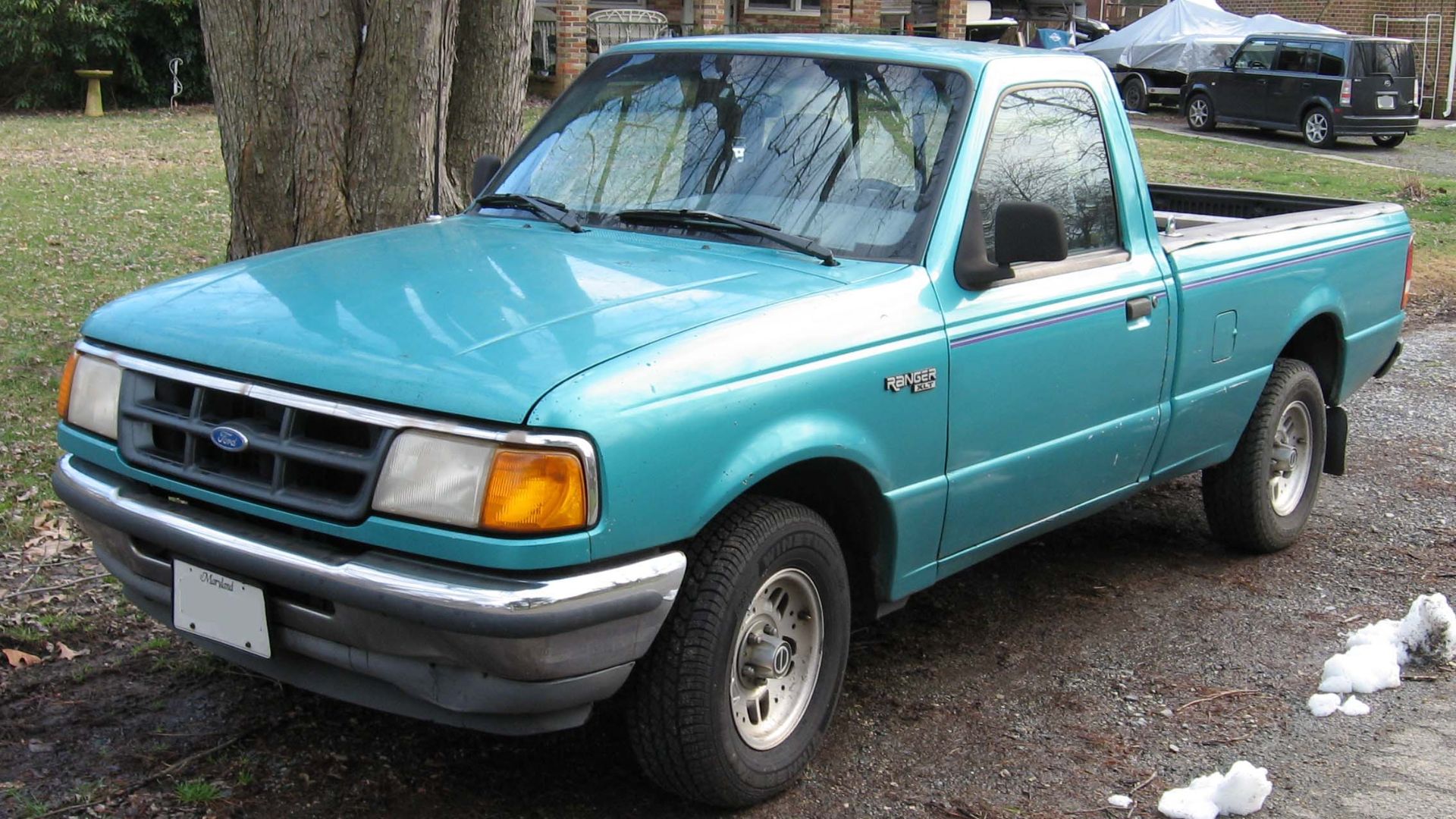 1993-1997 Ford Ranger photographed in USA.
