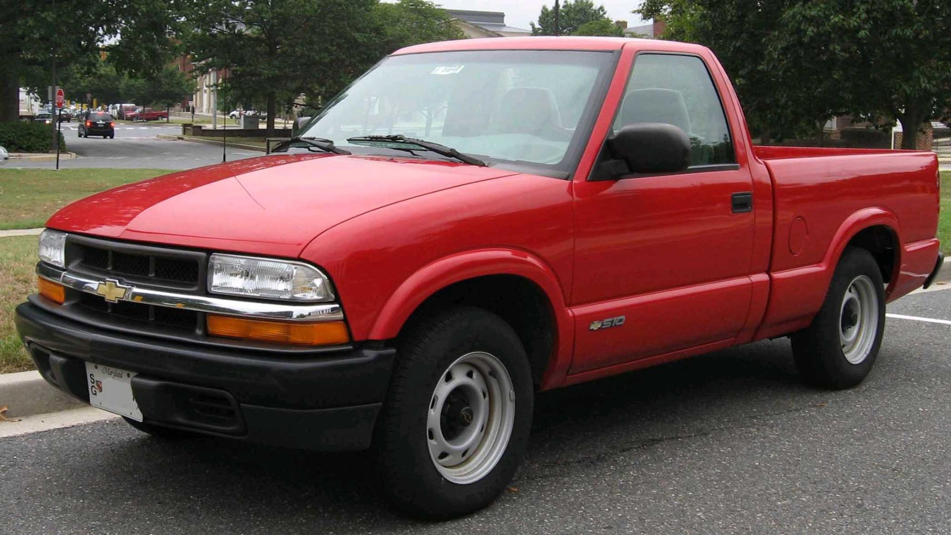 1998-2003 Chevrolet S-10 photographed in USA.