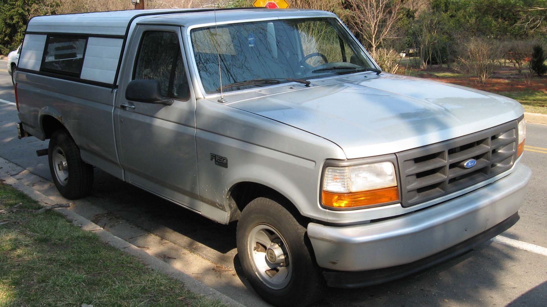 1992-1996 Ford F-150 photographed in USA.