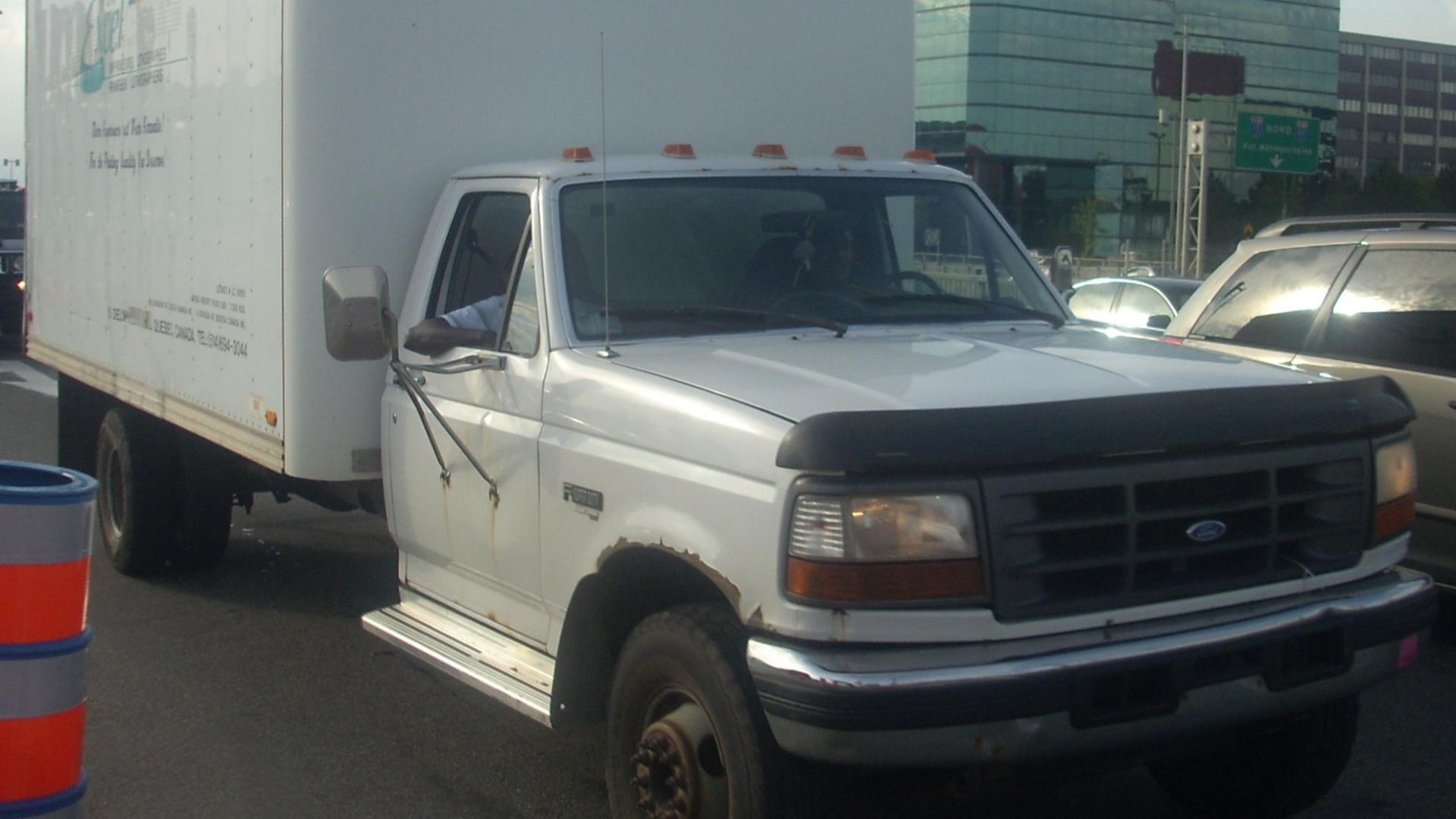 Ford F-Super Duty photographed in Montreal, Quebec, Canada.