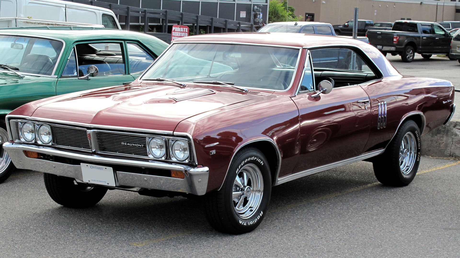 1967 Beaumont Sport Coupe photographed in Sault Ste. Marie, Ontario, Canada at the 2022 Queen Street Cruise.