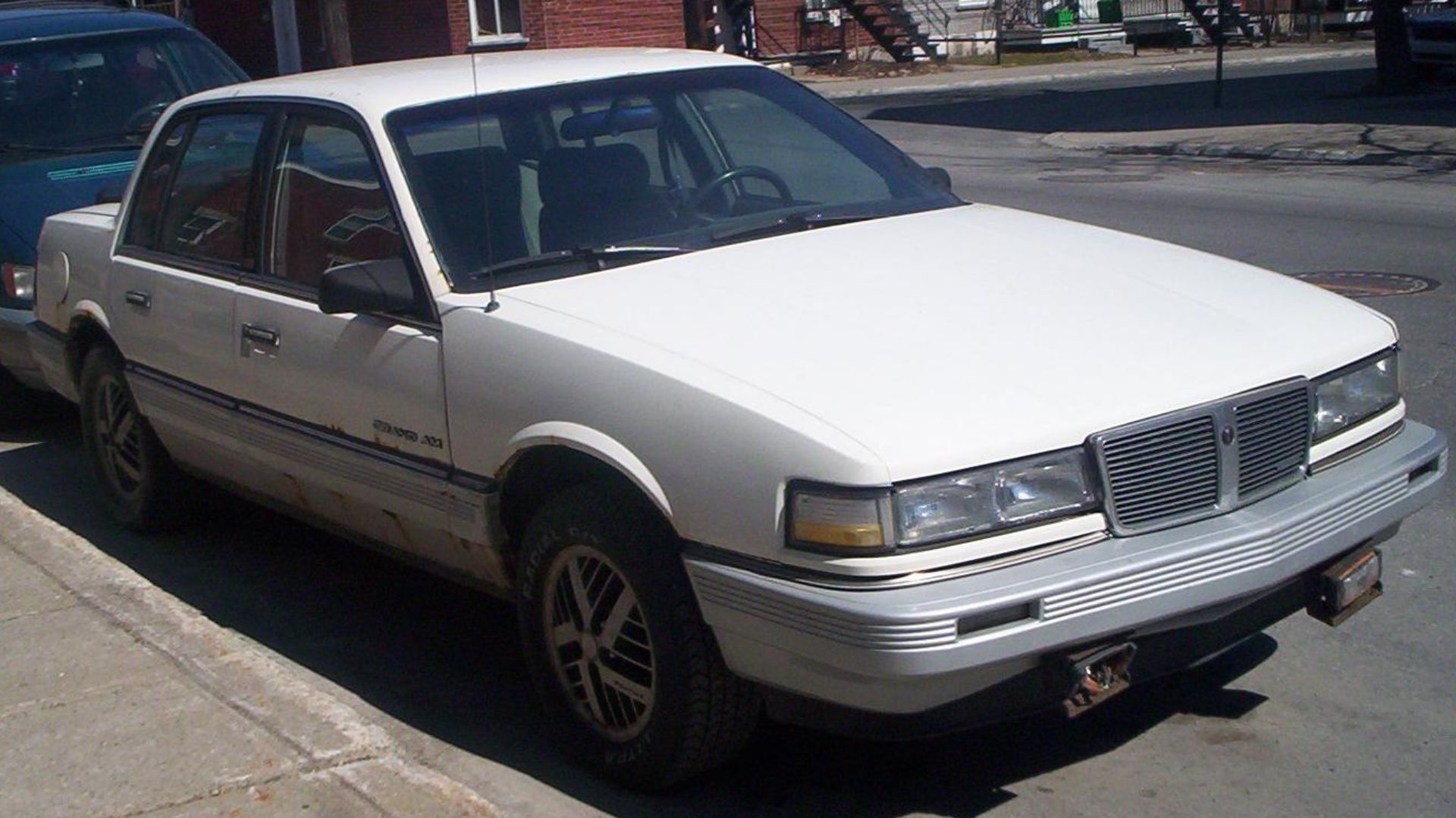 1985-1988 Pontiac Grand Am photographed in Montreal, Quebec, Canada.